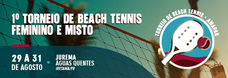 1º Torneio Feminino de Beach Tennis feminino e misto da AMAPAR