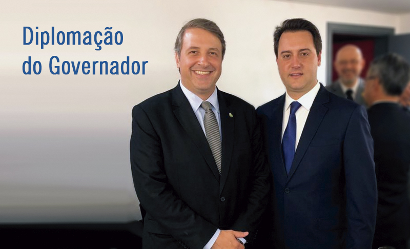 AMAPAR participa da diplomação do governador eleito do Paraná 