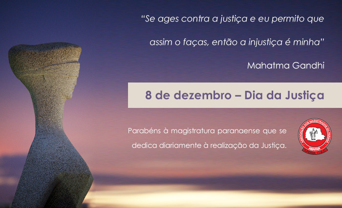 8 de dezembro - Dia da Justiça 