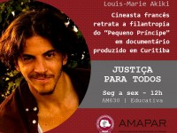 Cineasta francês retrata a filantropia do “Pequeno Príncipe” em documentário produzido em Curitiba