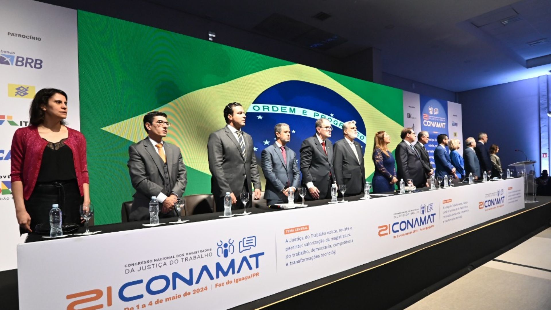Presidente da AMAPAR destaca eixos debatidos no Conamat, realizado pela Anamatra e Amatra 9, em Foz do Iguaçu 