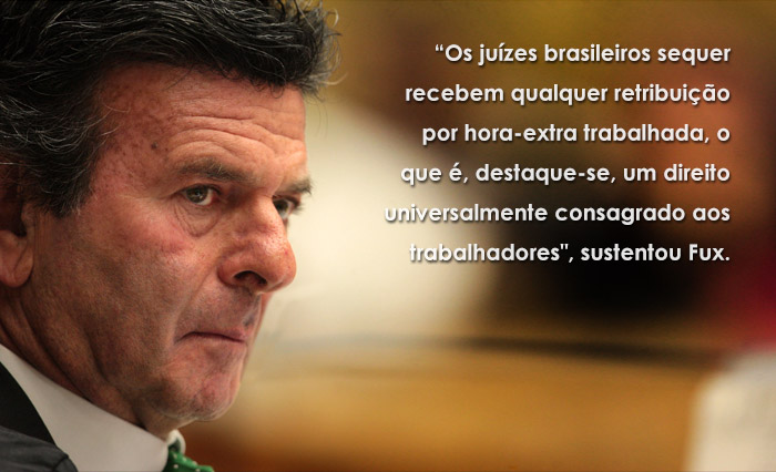 Ministro Luiz Fux determina pagamento de auxílio-moradia a todos os juízes federais