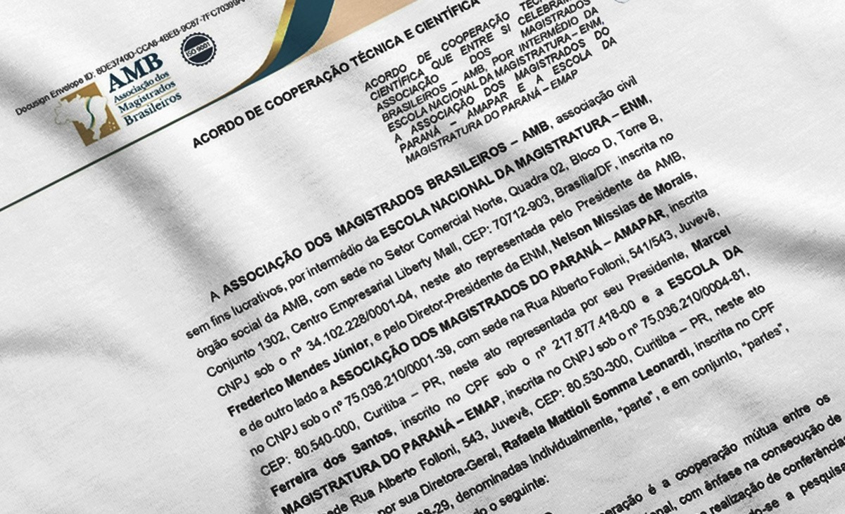 AMAPAR, AMB, EMAP e ENM celebram acordo de integração institucional