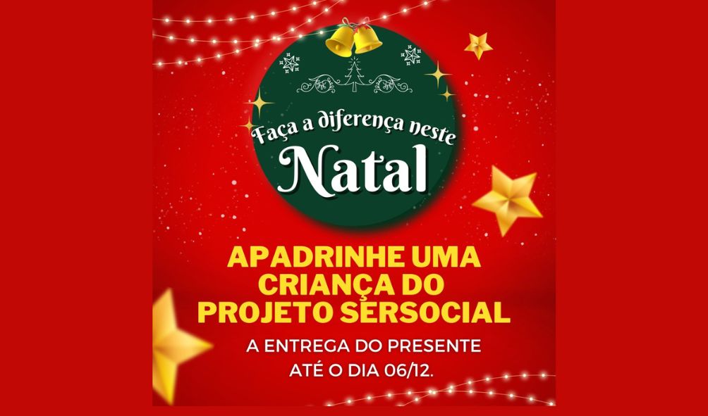Apadrinhe uma criança do Projeto Ser Social 
