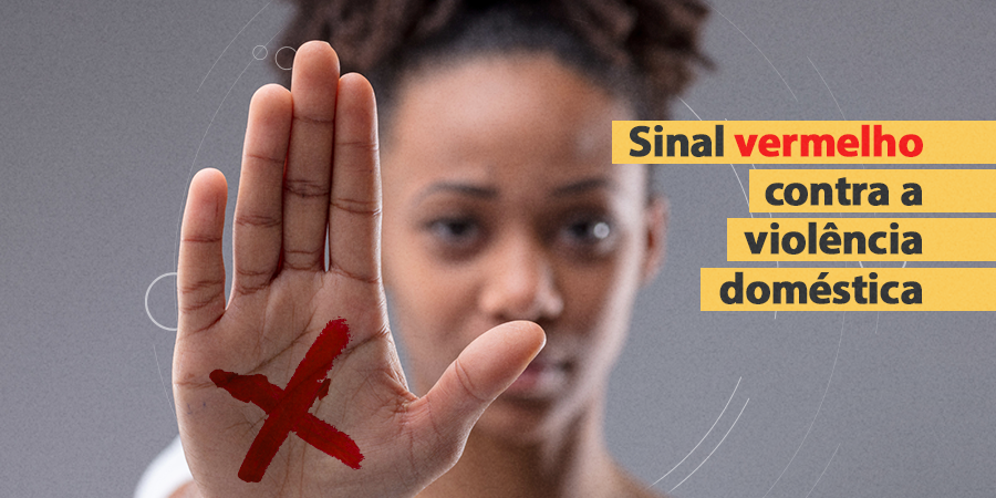 AMAPAR apoia a campanha “Sinal vermelho contra a violência doméstica” 