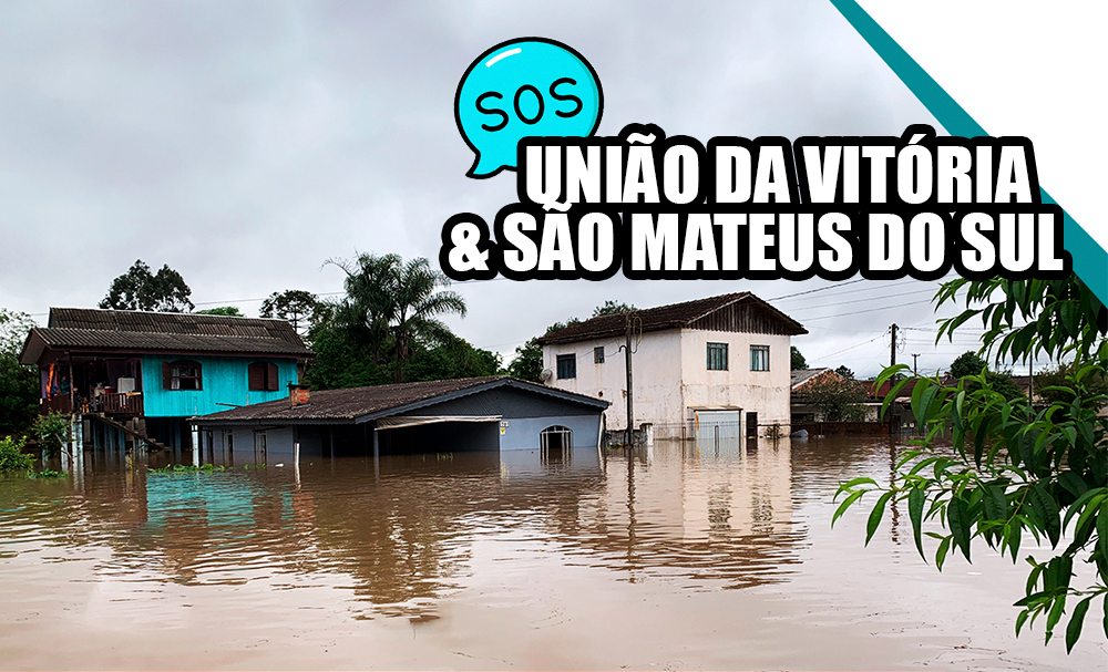 Amapar lança campanha de arrecadação para vítimas das enchentes em União da Vitória e São Mateus do Sul